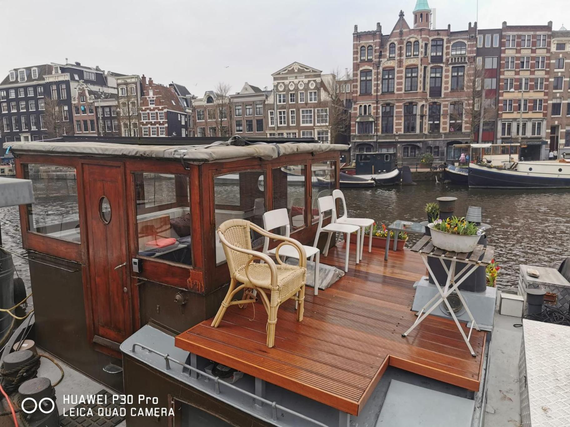Waterloo Square River Vieuw Houseboat アムステルダム エクステリア 写真